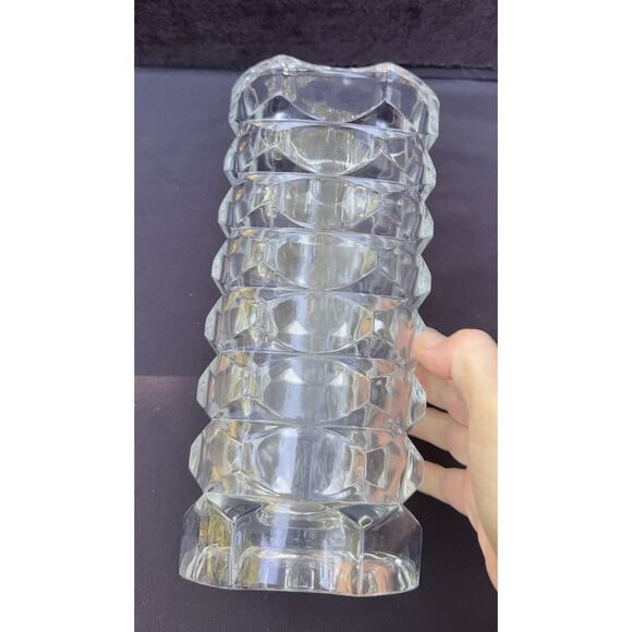 Vtg Vase Marked France Textured Glossy Heavy Wedding Spring Flowers Decor Nice! - Picture 9 of 11